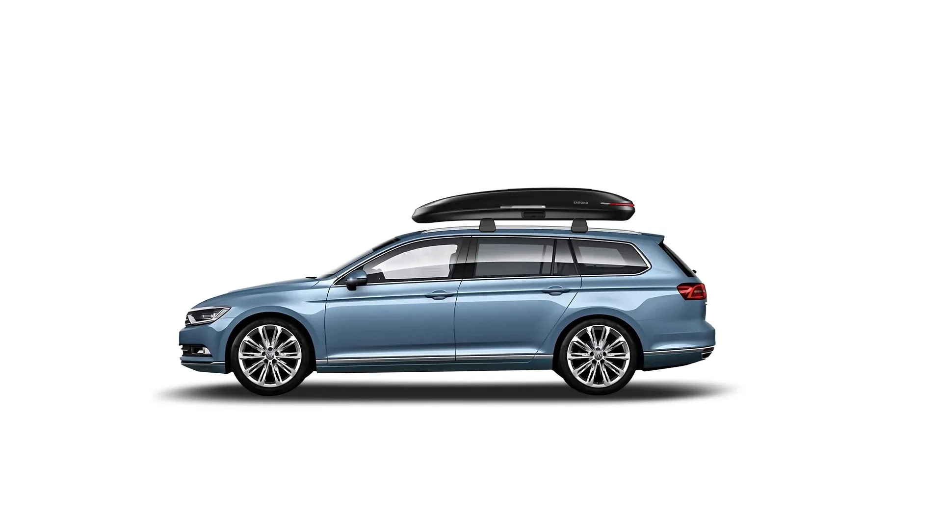 Бокс на крышу Volkswagen Passat Variant — ENROAD Nomadix Pro XL Slim 400-E
