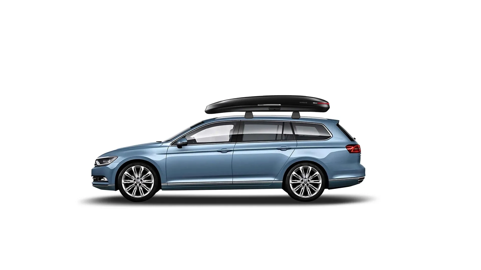 Бокс на крышу Volkswagen Passat Variant — ENROAD Nomadix Pro XXL Slim 450-E
