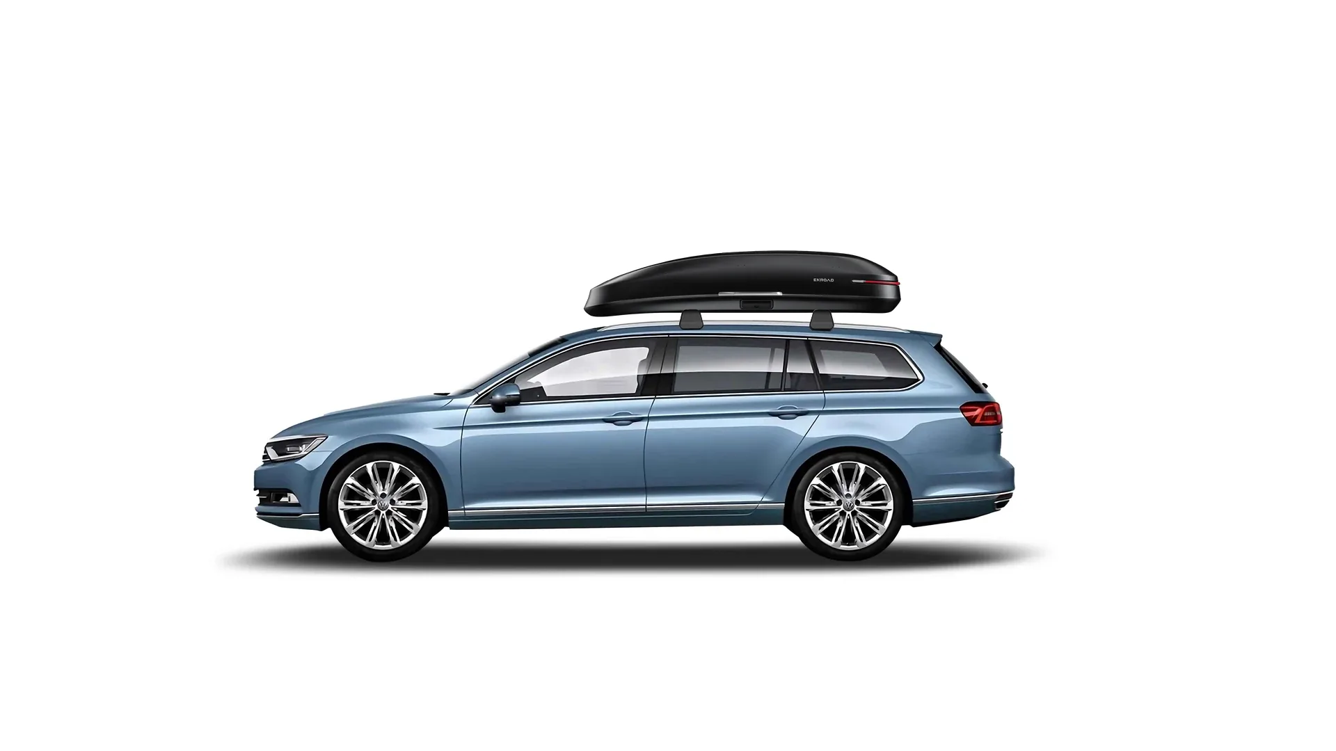 Бокс на крышу Volkswagen Passat Variant — ENROAD Nomadix Pro XL 500-E