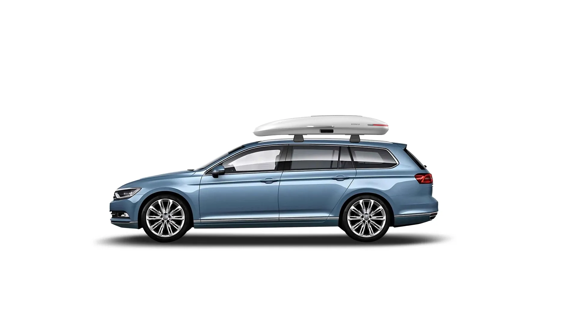 Бокс на крышу Volkswagen Passat Variant — ENROAD Nomadix Pro XL Slim 400-E