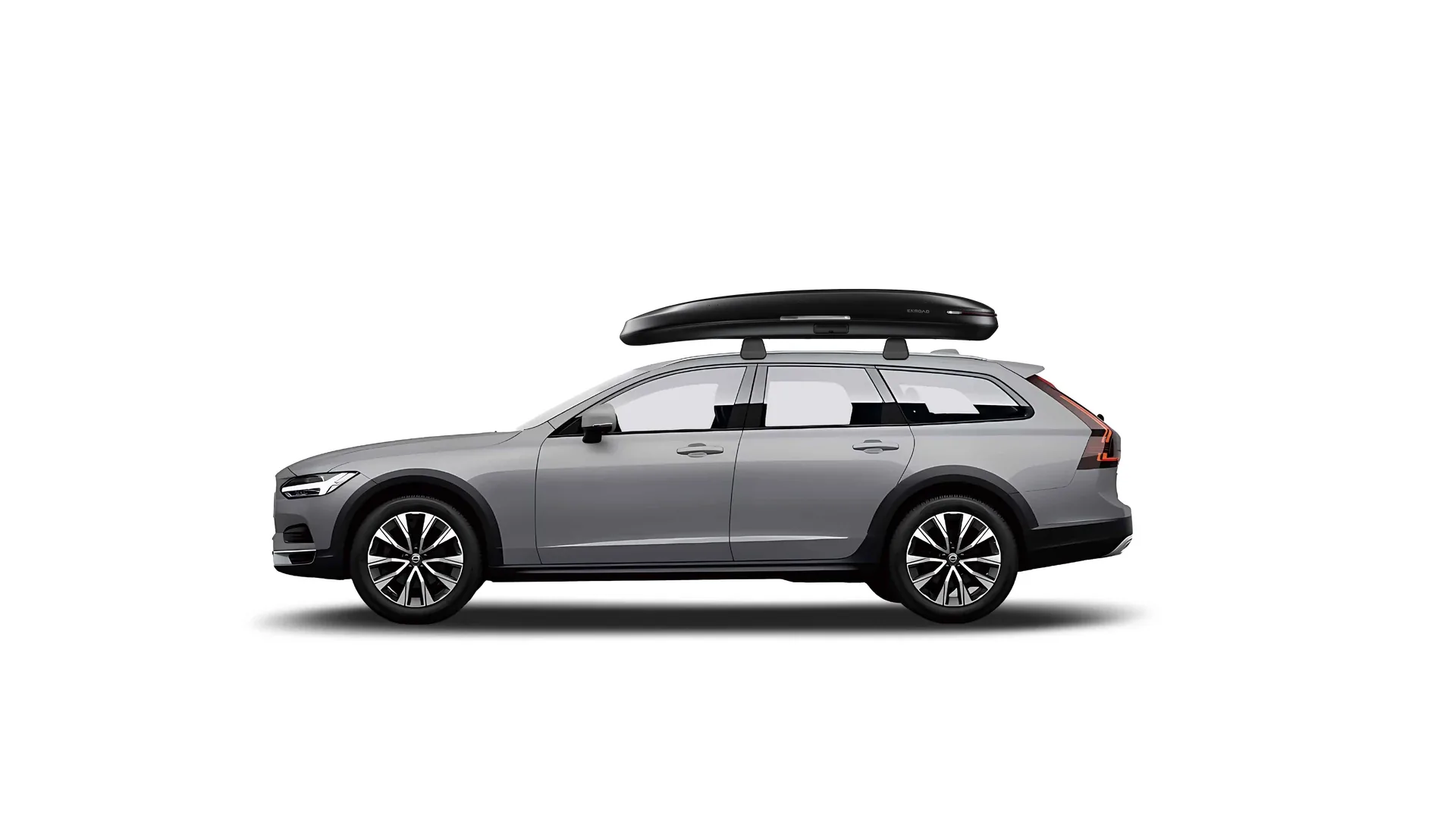 Бокс на крышу Volvo V90 — ENROAD Nomadix Pro XXL Slim-450