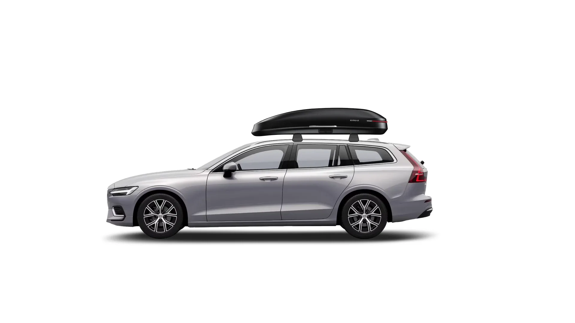 Бокс на крышу Volvo V60 — ENROAD Nomadix Pro XL 500-E