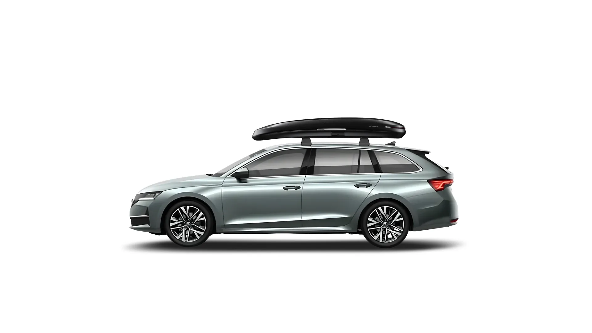 Бокс на крышу Škoda Octavia Combi — ENROAD Nomadix Pro XXL Slim-450