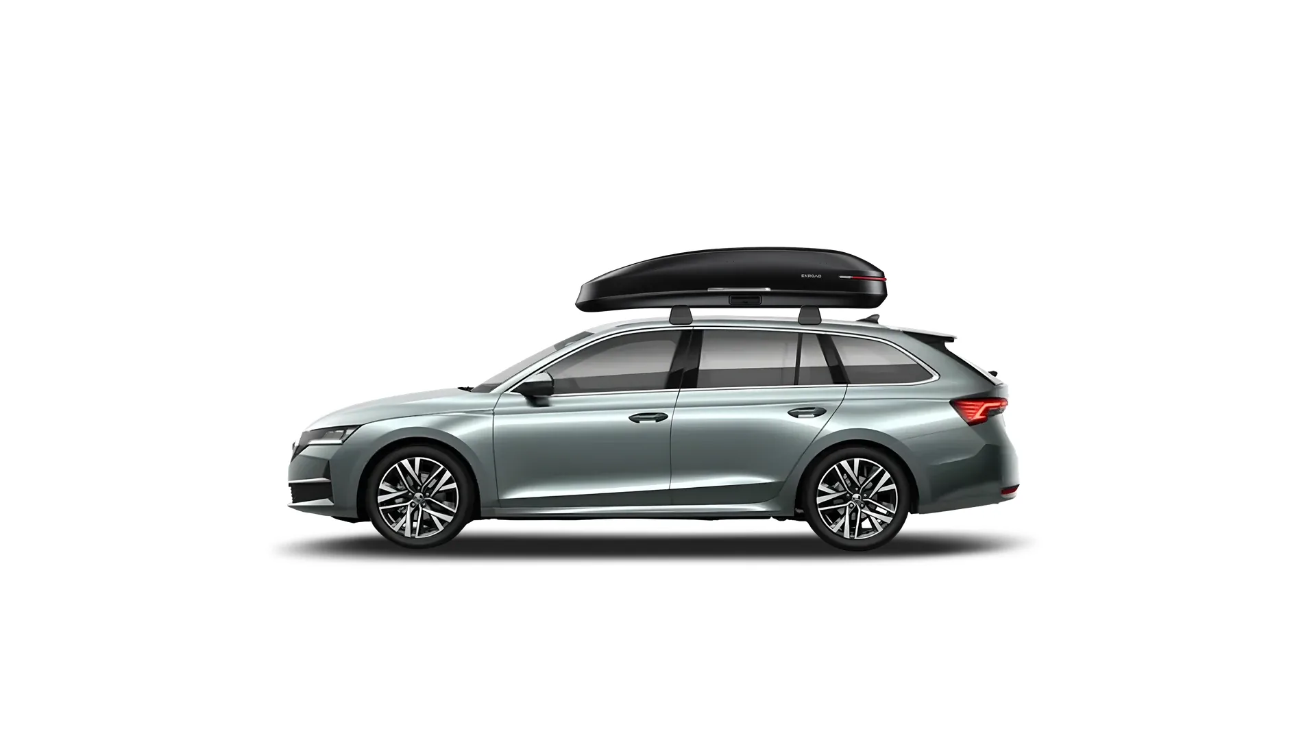 Бокс на крышу Škoda Octavia Combi — ENROAD Nomadix Pro XL 500-E