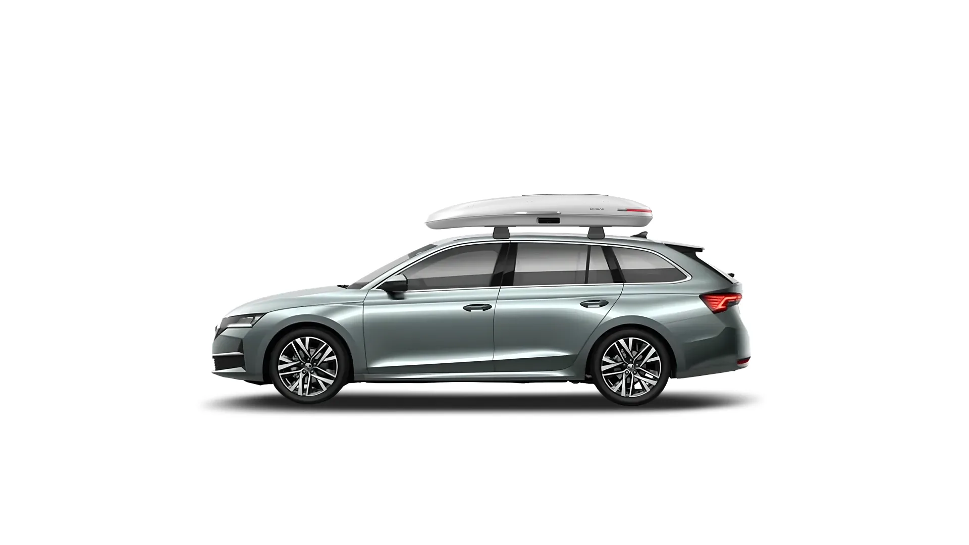 Бокс на крышу Škoda Octavia Combi — ENROAD Nomadix Pro XL Slim 400-E