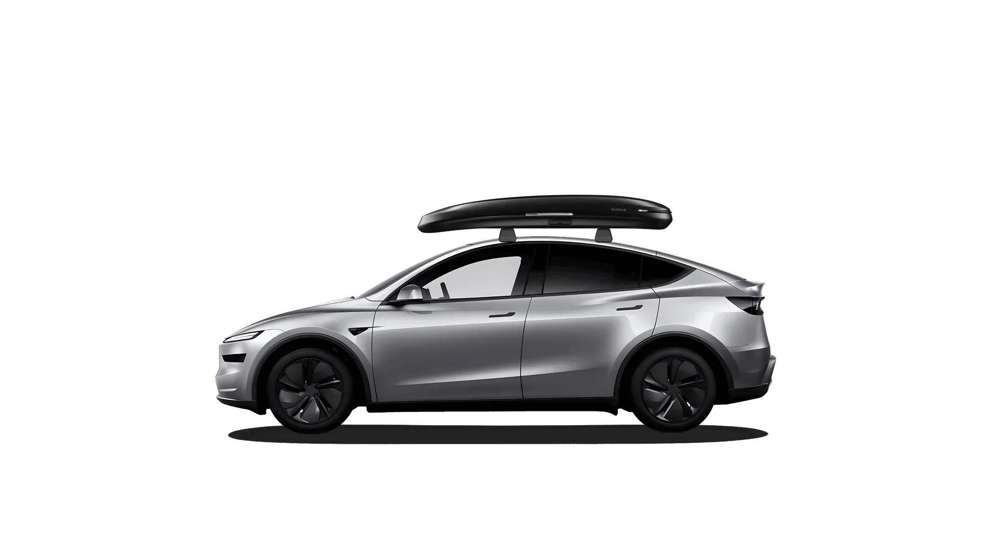 Бокс на крышу Tesla ModelY-2025 — ENROAD Nomadix Pro XXL Slim-450