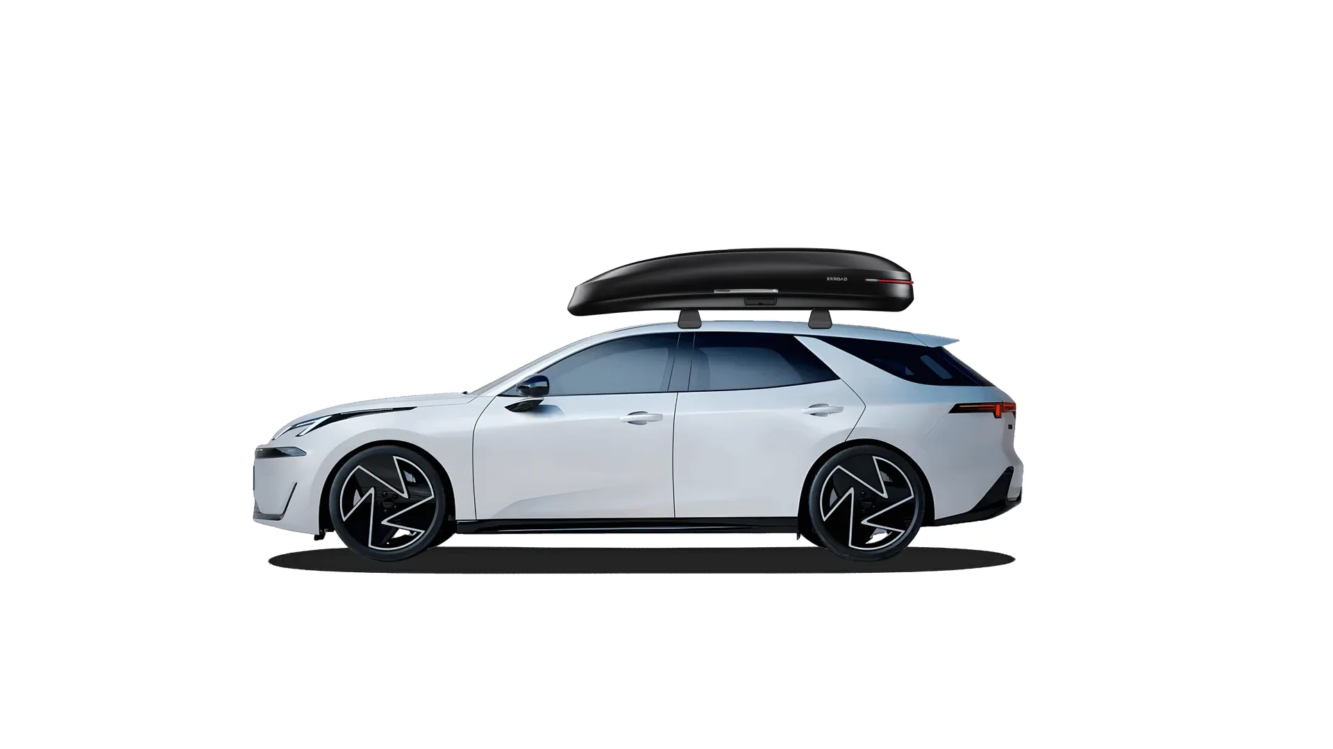 Бокс на крышу LYNK & CO 07 Wagon — ENROAD Nomadix Pro XXL 600-E
