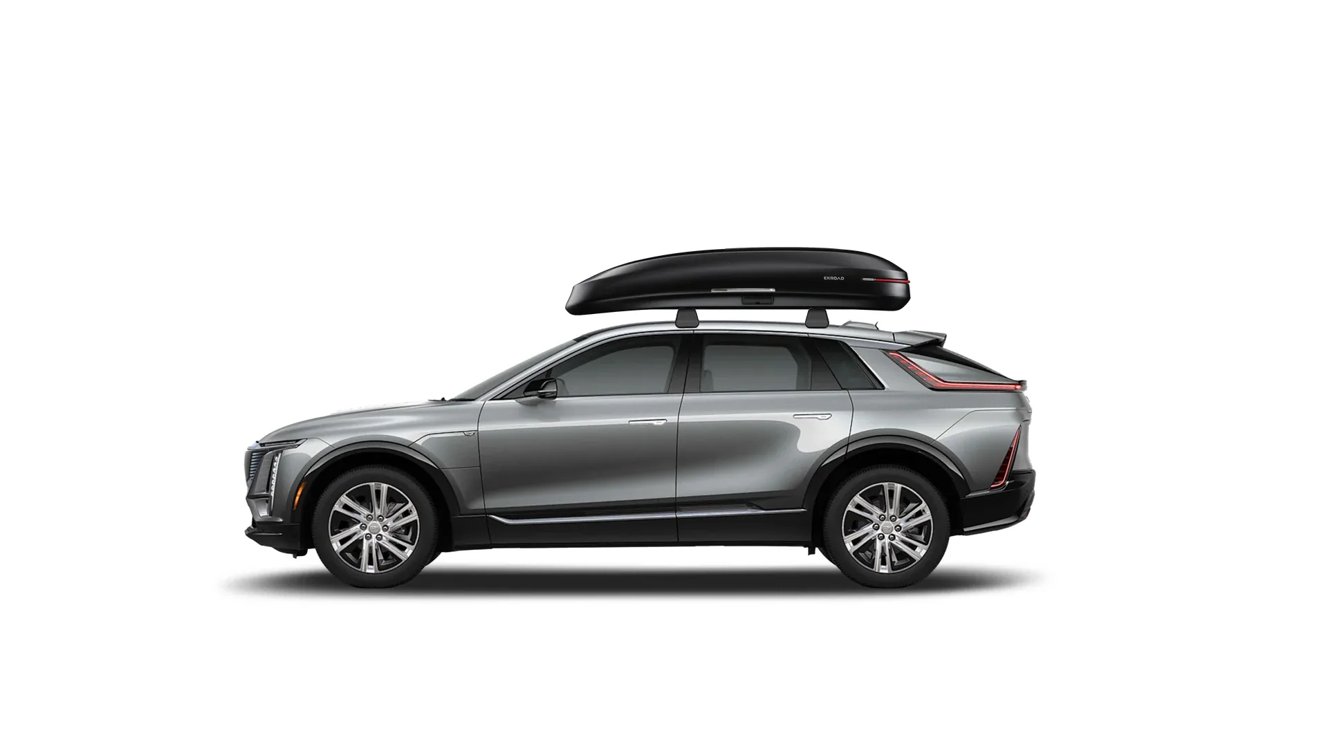 Бокс на крышу Cadillac LYRIQ — ENROAD Nomadix Pro XXL 600-E