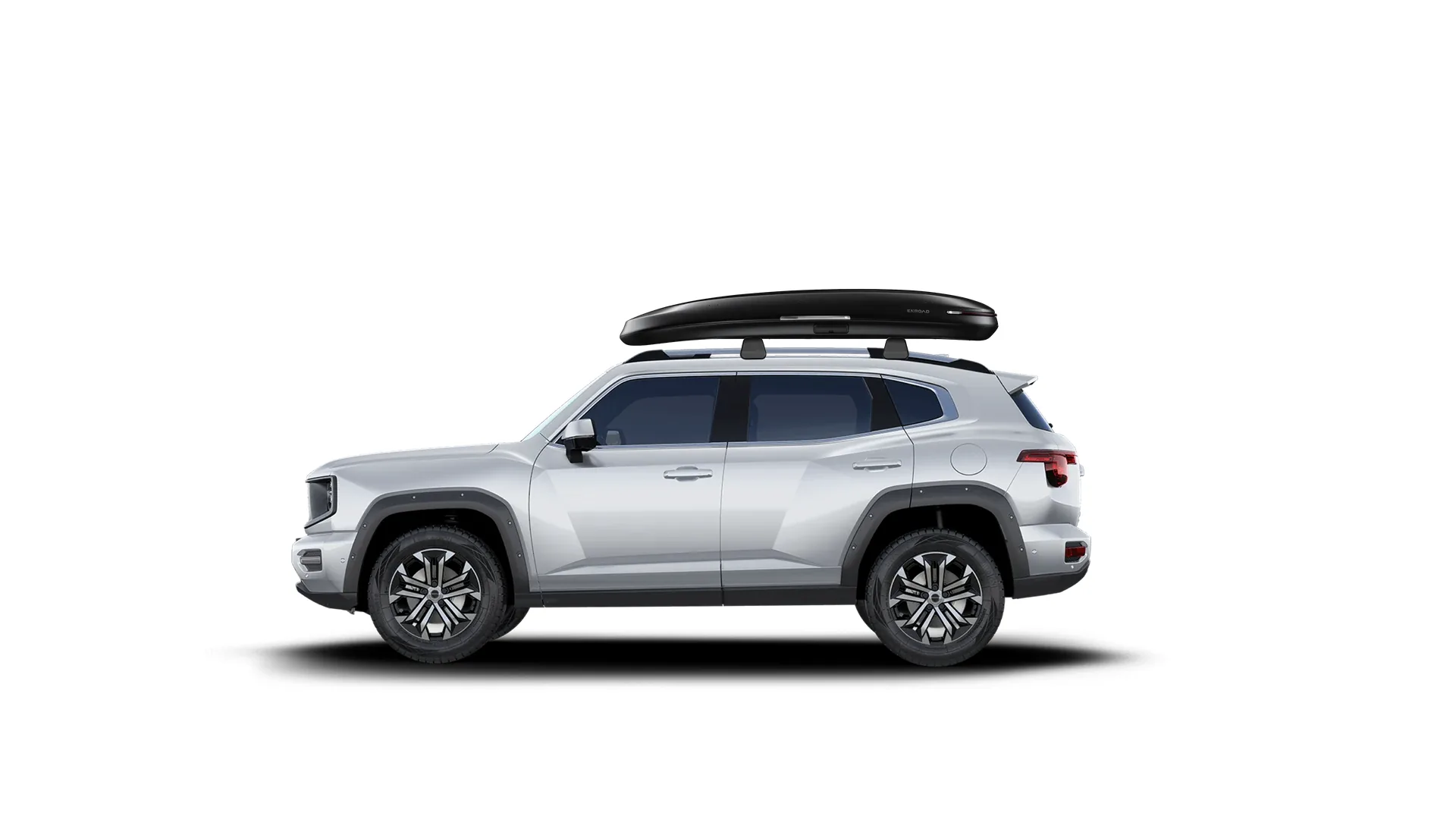 Бокс на крышу GreatWallMotors Haval Dargo — ENROAD Nomadix Pro XXL Slim-450
