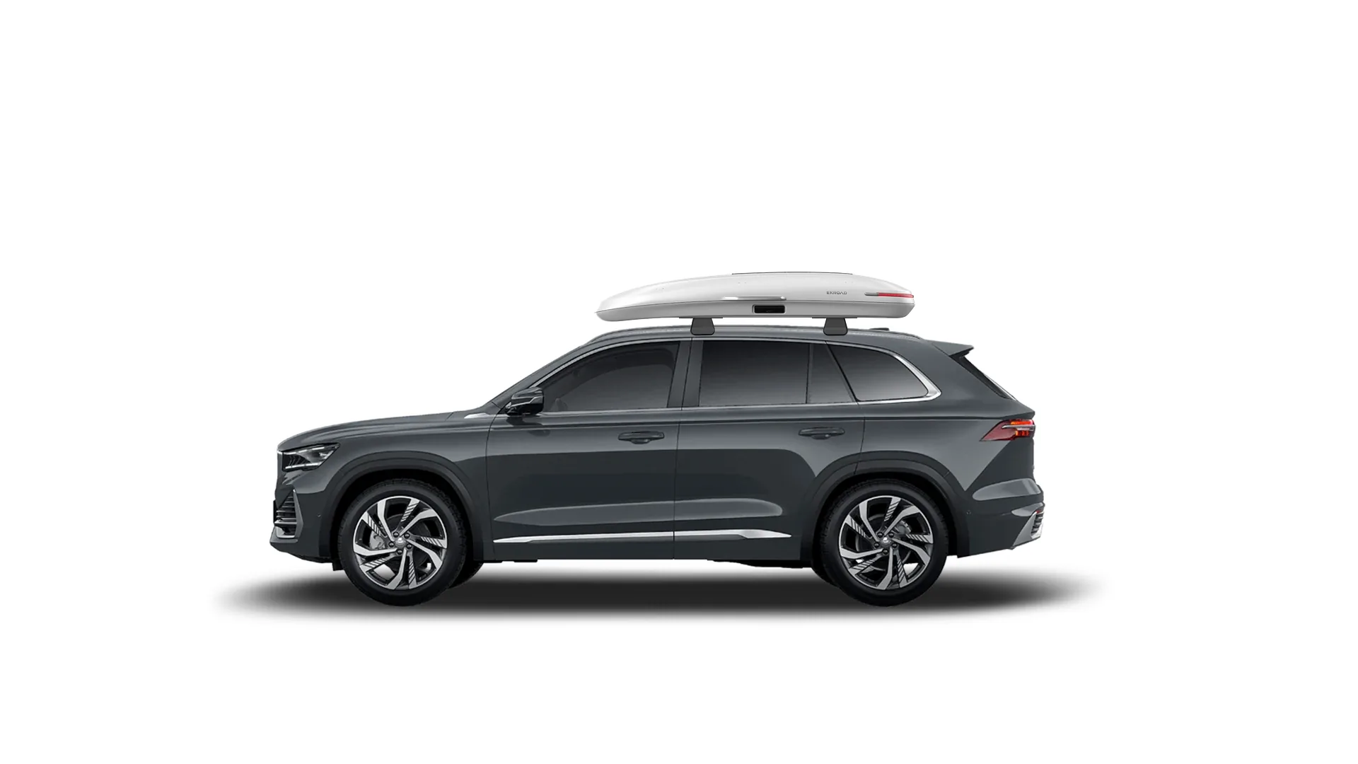 Бокс на крышу Audi Q7 — ENROAD Nomadix Pro XL Slim 400-E