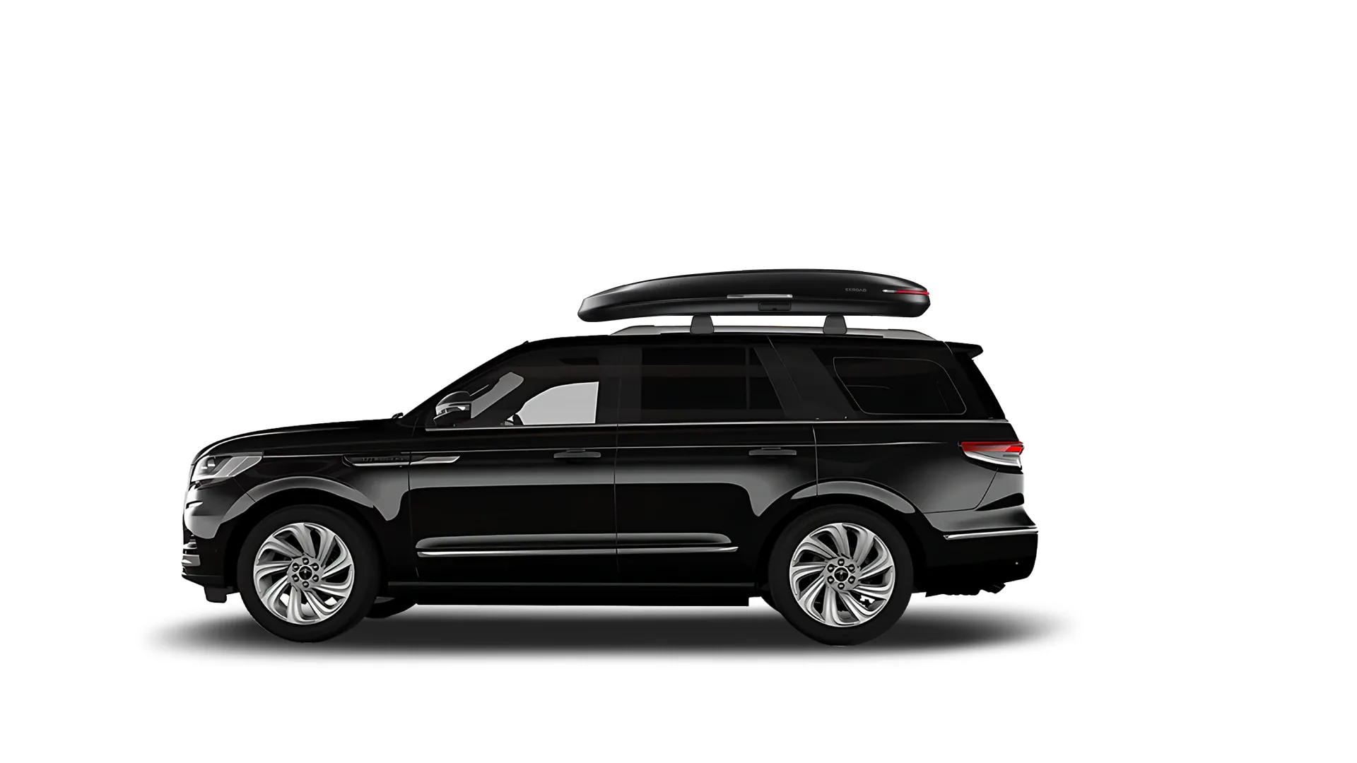 Бокс на крышу Lincoln Navigator — ENROAD Nomadix Pro XXL Slim 450-E