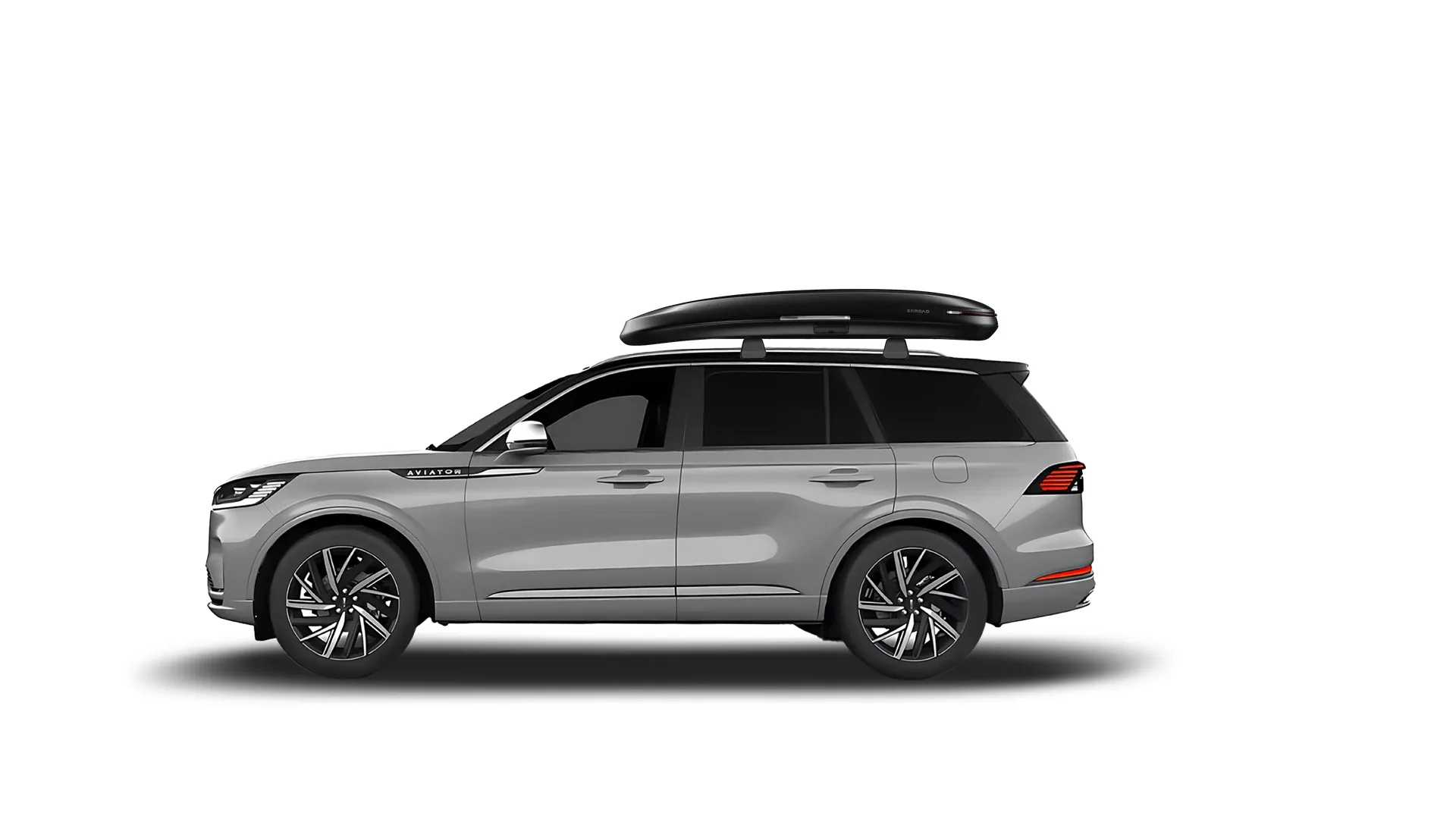 Бокс на крышу Lincoln Aviator — ENROAD Nomadix Pro XXL Slim-450