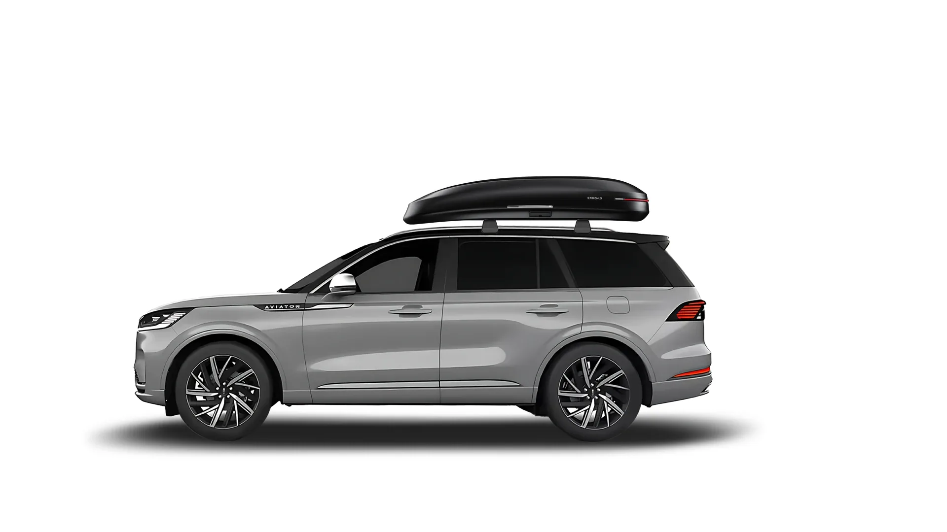 Бокс на крышу Lincoln Aviator — ENROAD Nomadix Pro XXL 600-E