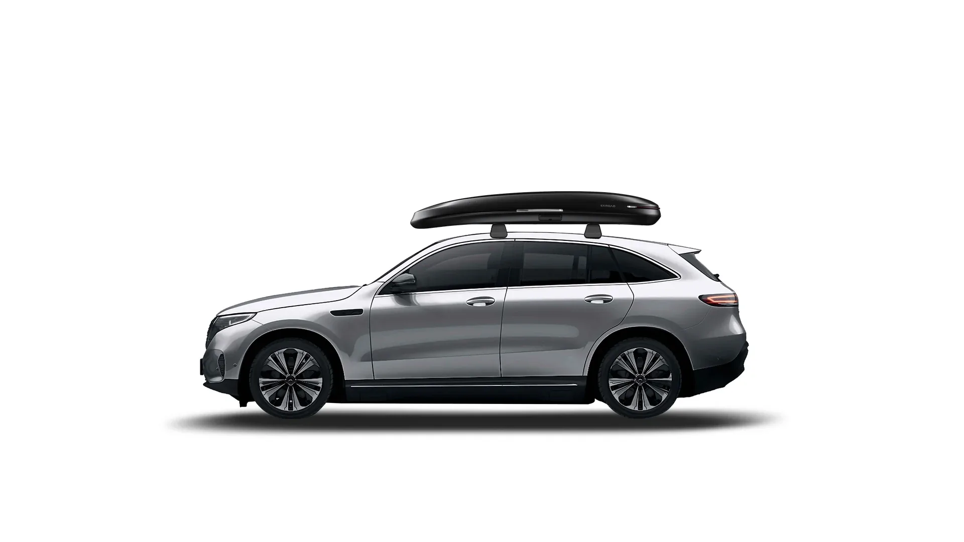 Бокс на крышу Mercedes-Benz EQC SUV — ENROAD Nomadix Pro XXL Slim-450