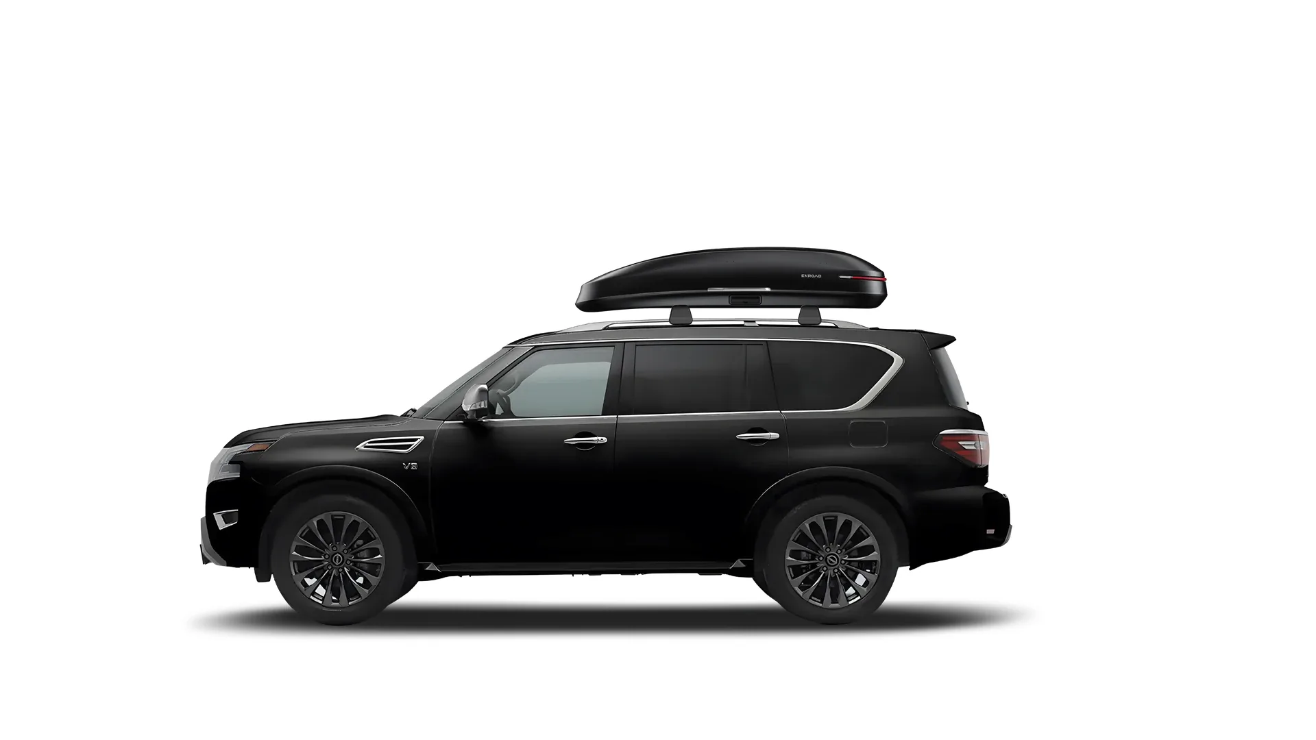 Бокс на крышу Nissan Patrol/Armada — ENROAD Nomadix Pro XL 500-E