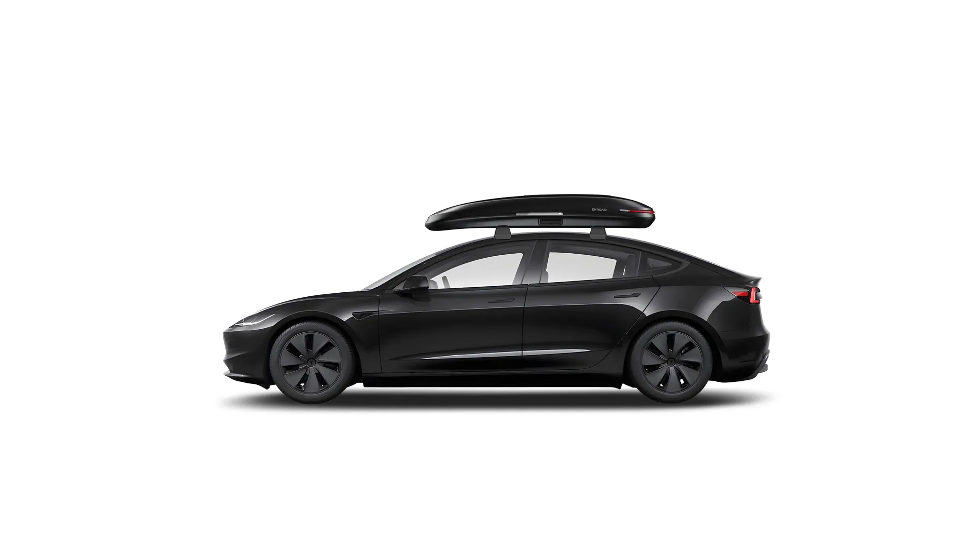 Бокс на крышу Tesla Model3 — ENROAD Nomadix Pro XL Slim 400-E