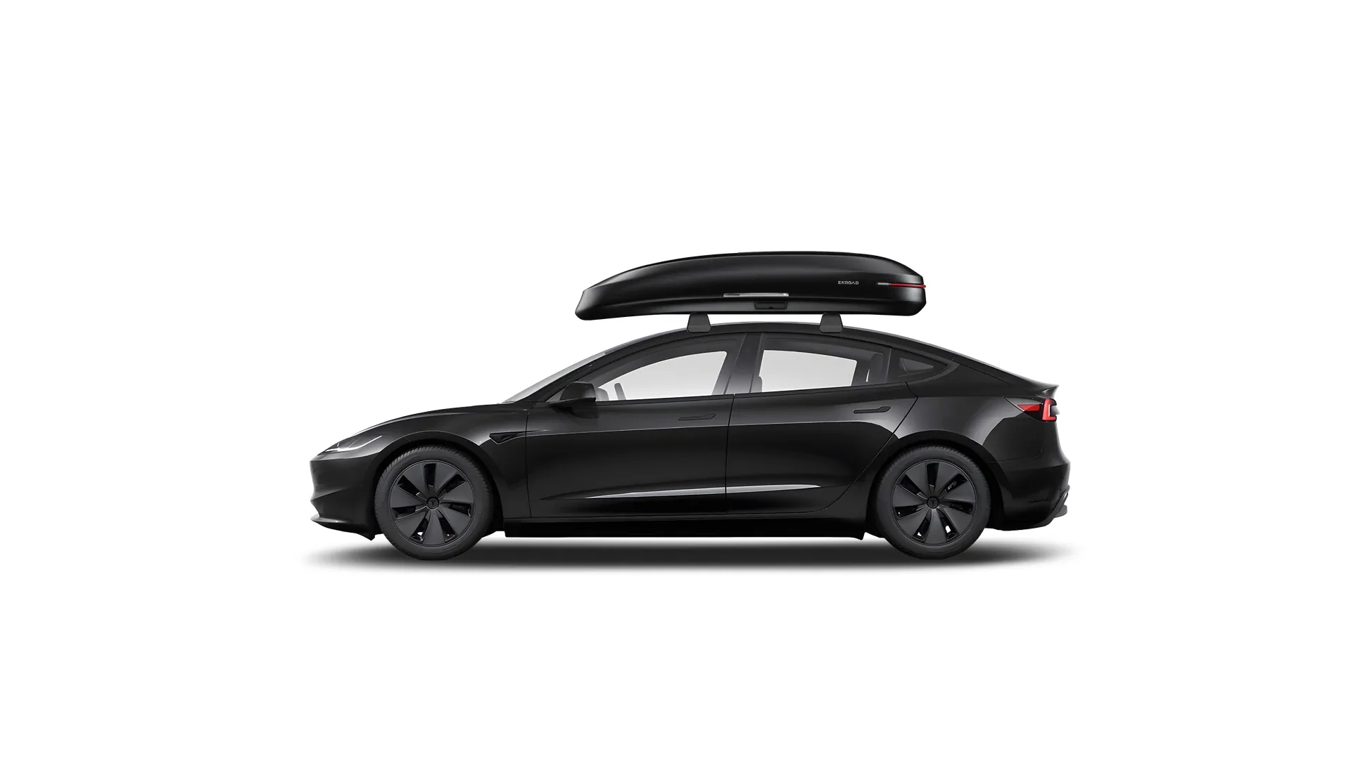 Бокс на крышу Tesla Model3 — ENROAD Nomadix Pro XXL 600-E