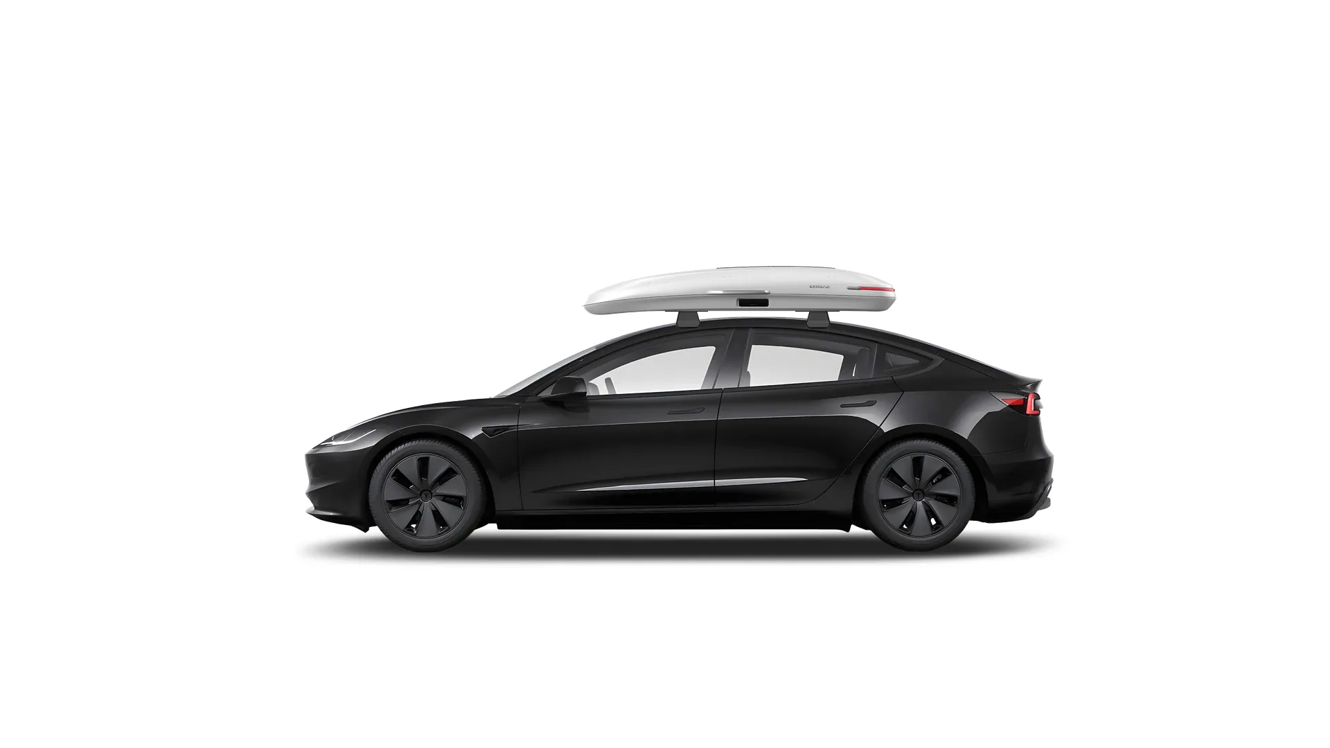 Бокс на крышу Tesla Model3 — ENROAD Nomadix Pro XL Slim 400-E
