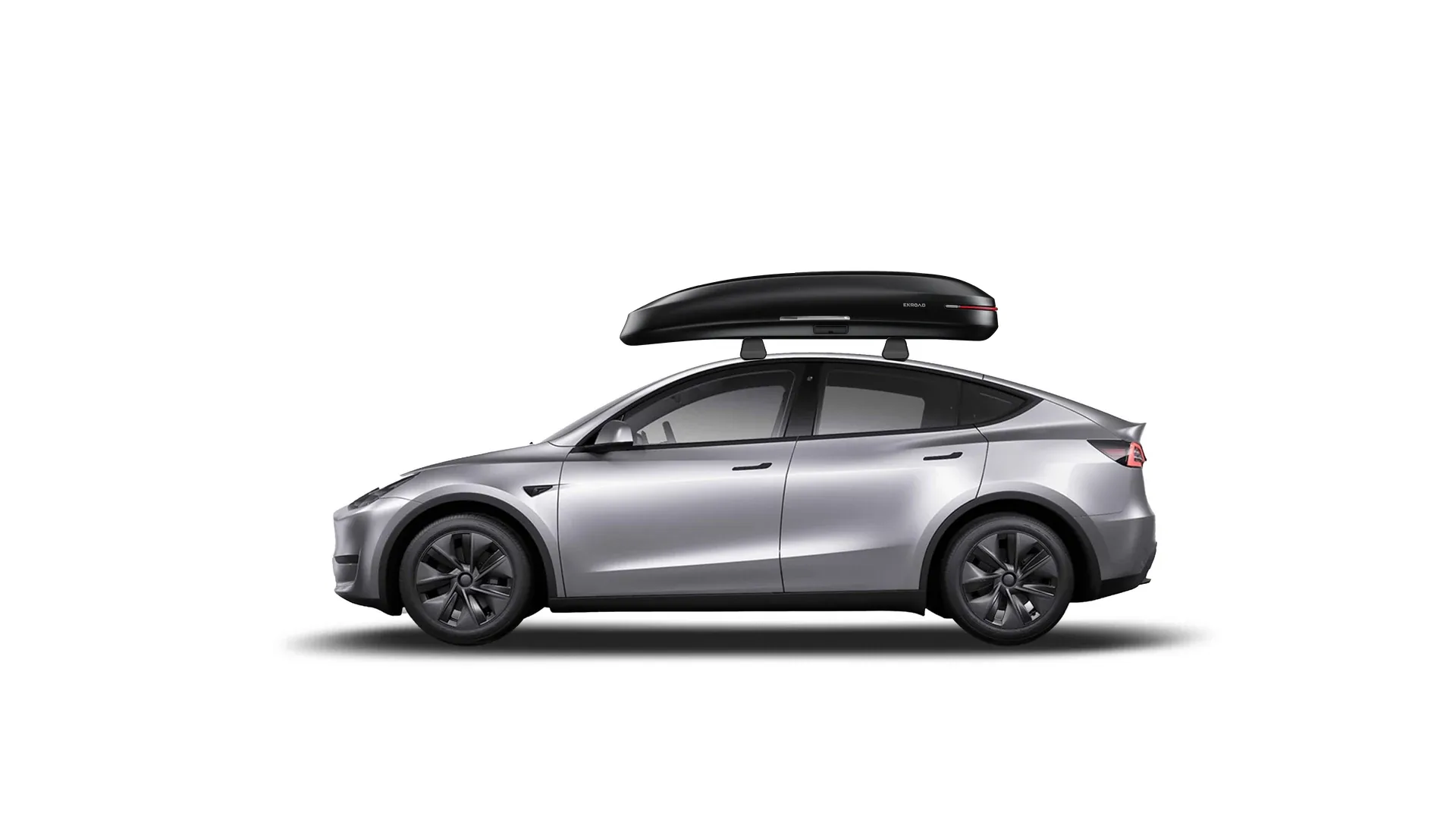 Бокс на крышу Tesla ModelY — ENROAD Nomadix Pro XXL 600-E
