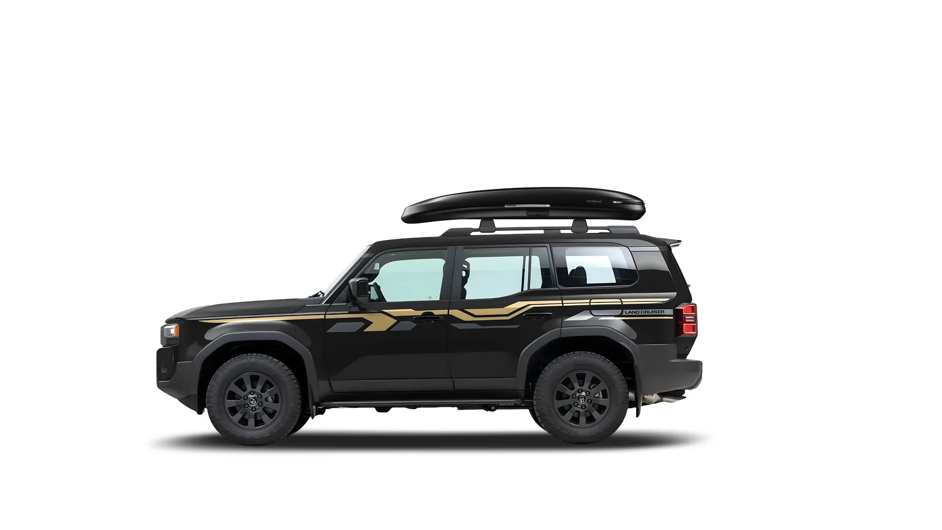 Бокс на крышу Toyota Prado — ENROAD Nomadix Pro XXL Slim-450