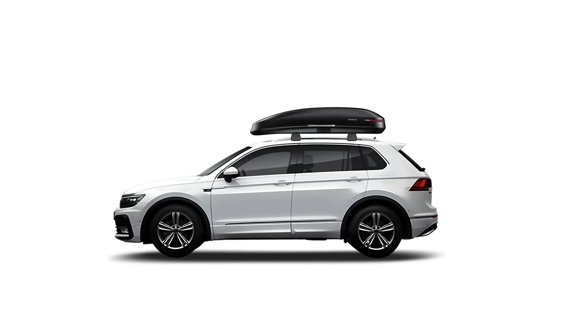 Бокс на крышу Volkswagen Tiguan — ENROAD Nomadix Pro XL 500-E
