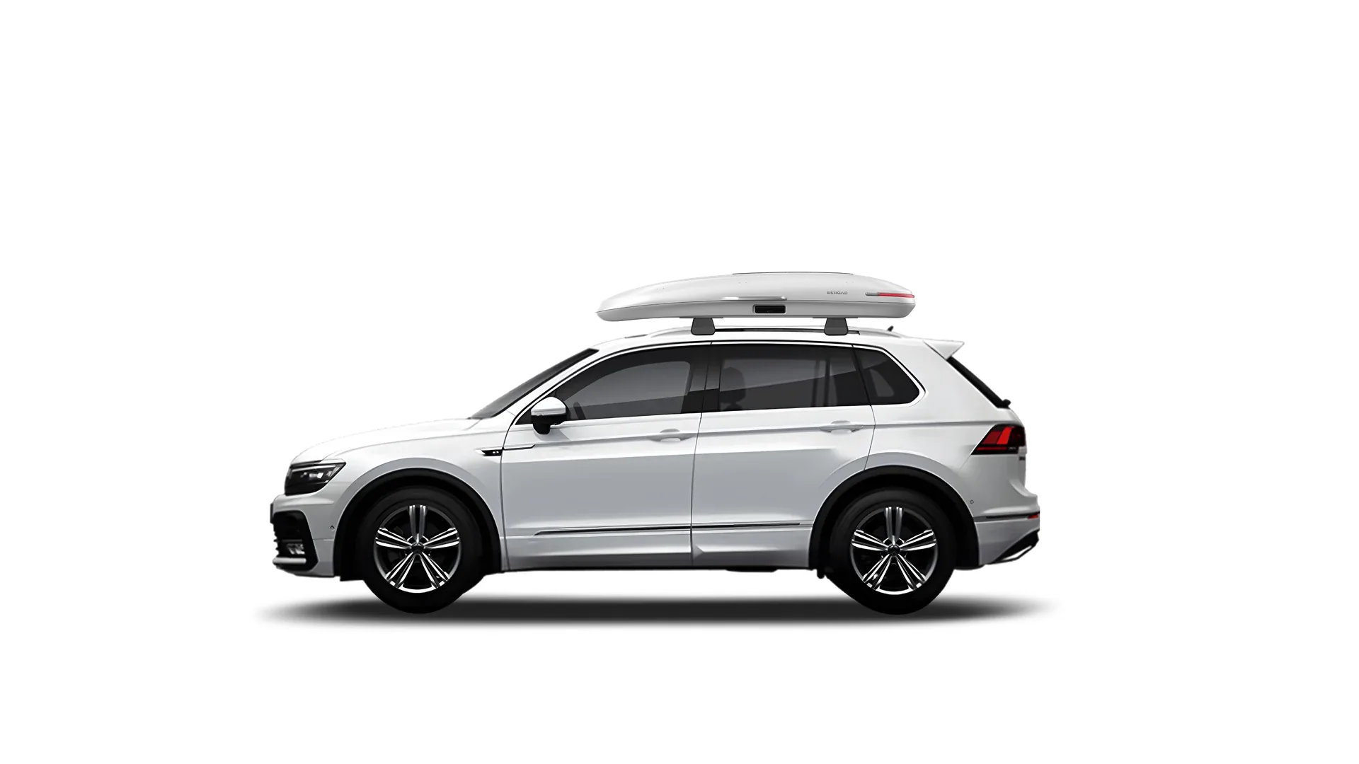 Бокс на крышу Volkswagen Tiguan — ENROAD Nomadix Pro XL Slim 400-E