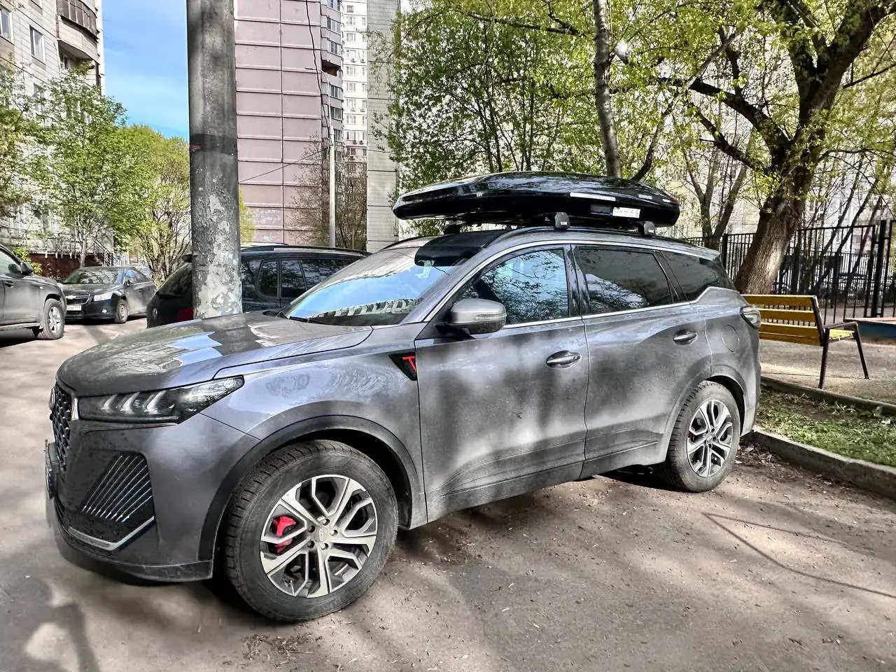 Установка автобокса ENROAD на Chery Tiggo 7 Pro Max в магазине ES-AUTO