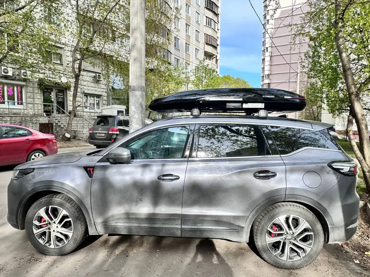 Установка автобокса ENROAD на Chery Tiggo 7 Pro Max в магазине ES-AUTO