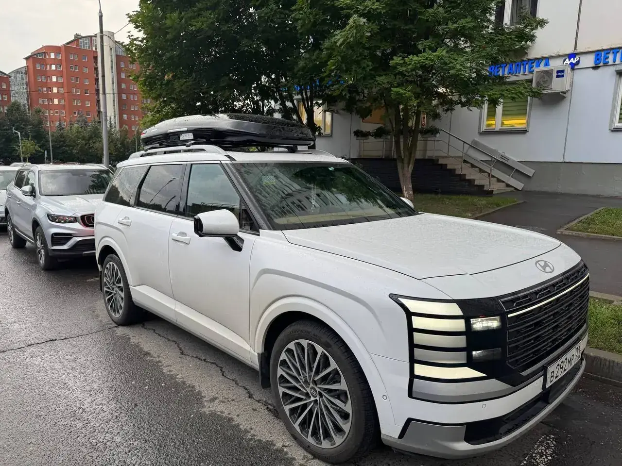 Установка автобокса ENROAD на Hyundai Palisade в магазине ES-AUTO