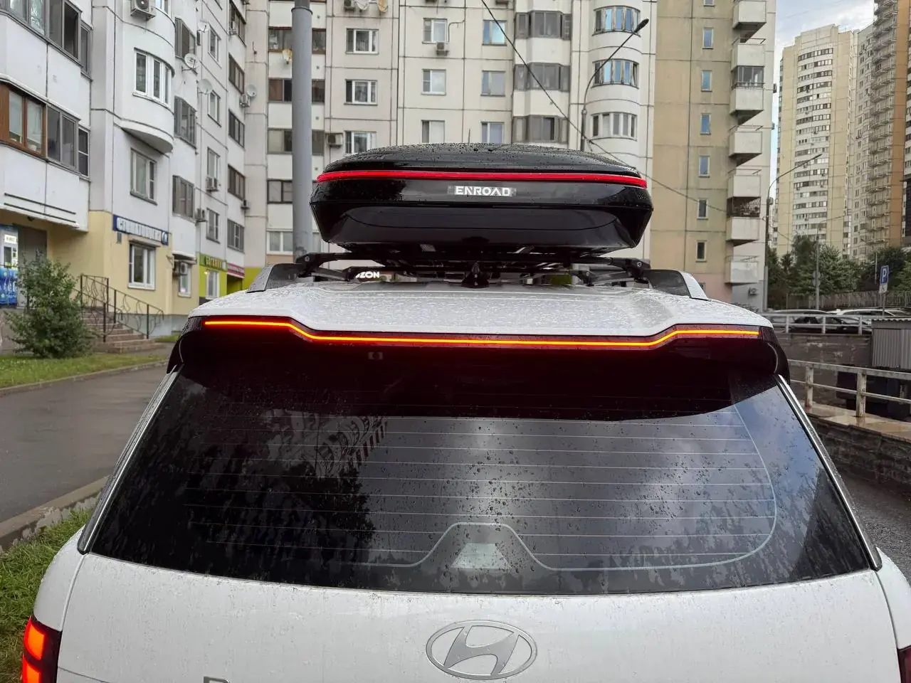 Установка автобокса ENROAD на Hyundai Palisade в магазине ES-AUTO
