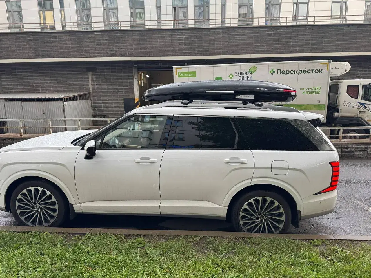 Установка автобокса ENROAD на Hyundai Palisade в магазине ES-AUTO