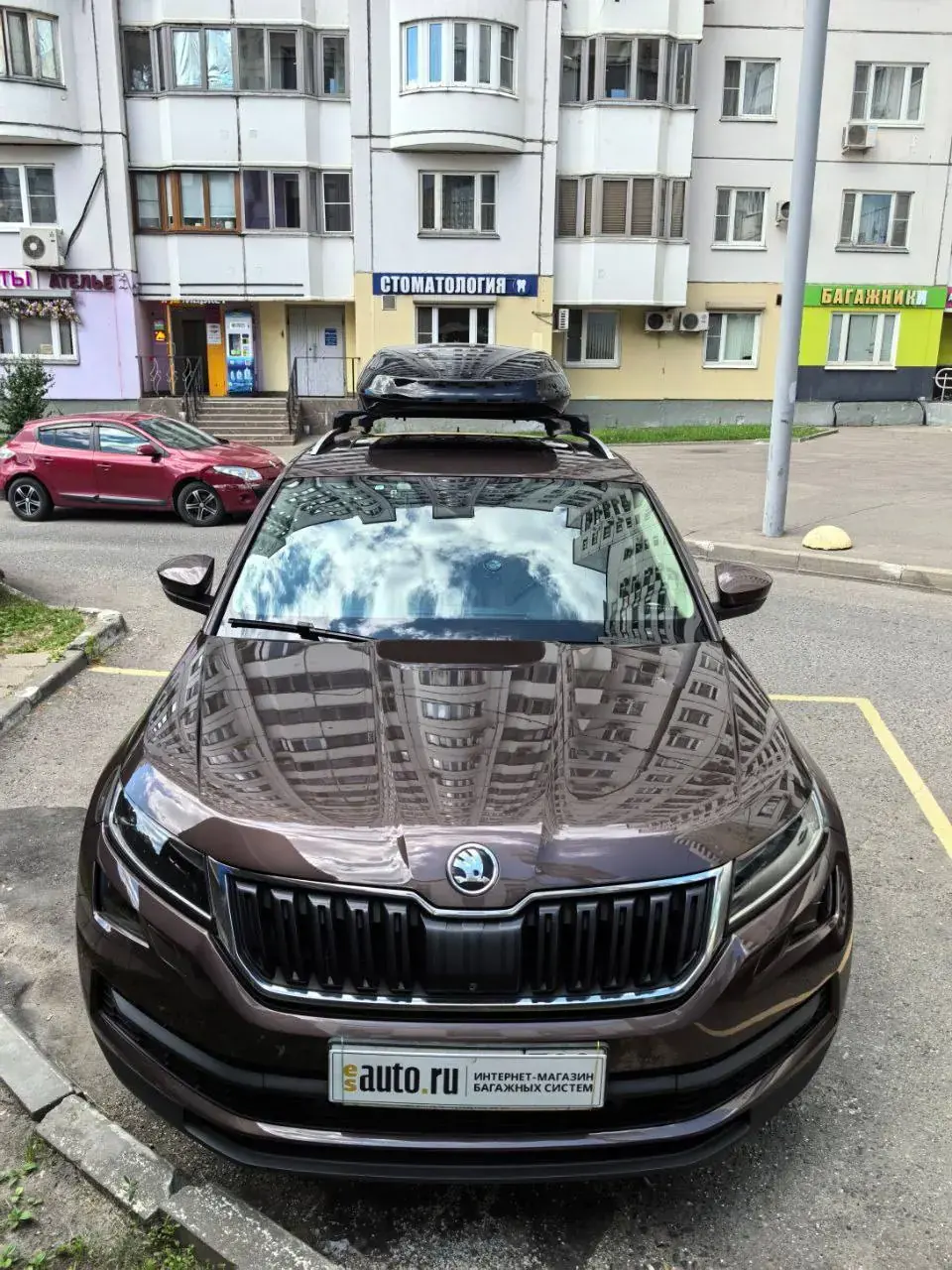 Установка автобокса ENROAD на Škoda Kodiaq в магазине ES-AUTO