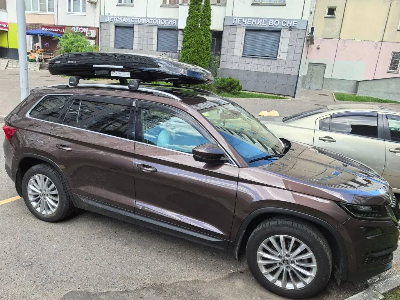 Установка автобокса ENROAD на Škoda Kodiaq в магазине ES-AUTO