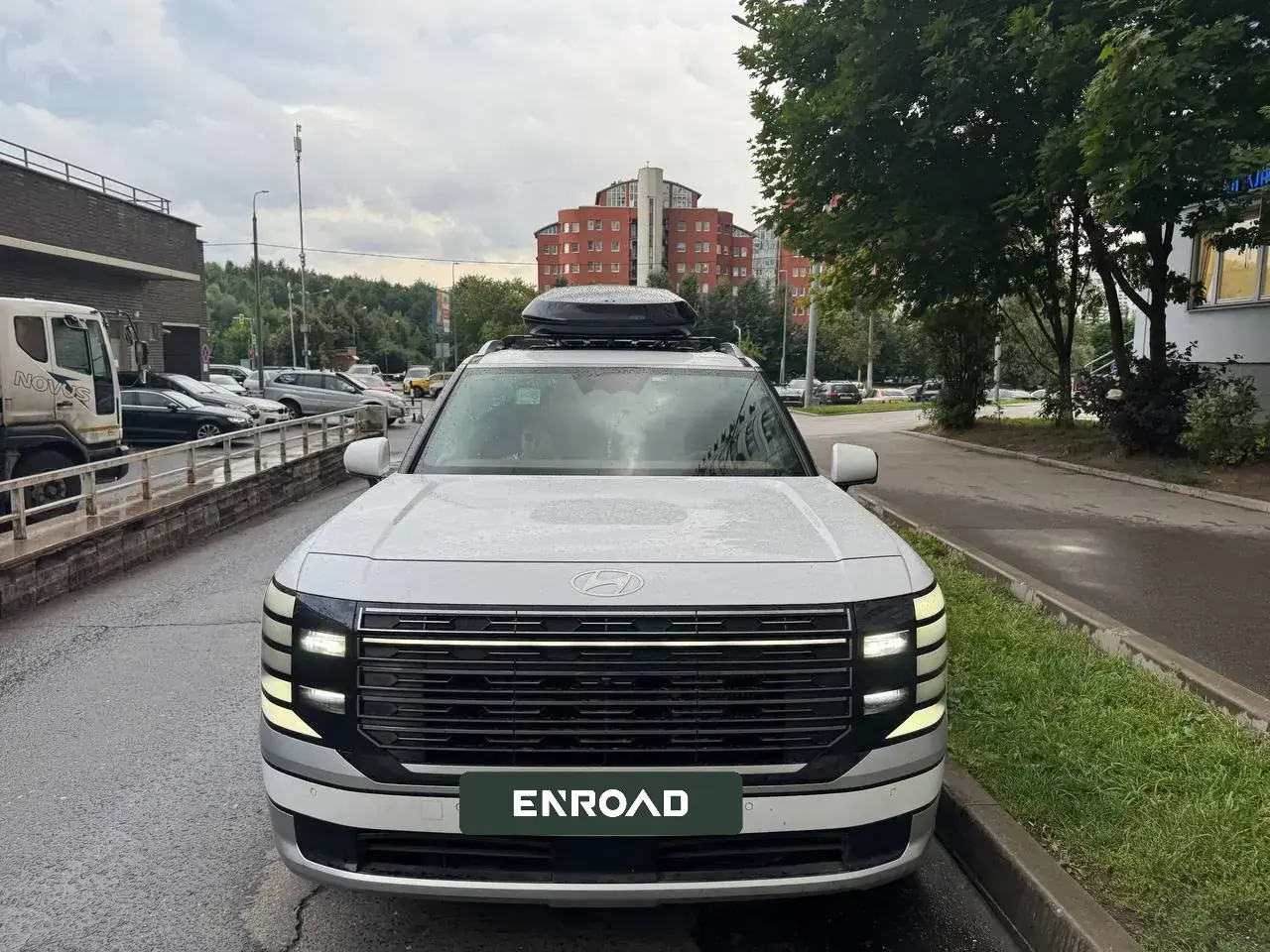 Установка автобокса ENROAD на Hyundai Palisade в магазине ES-AUTO