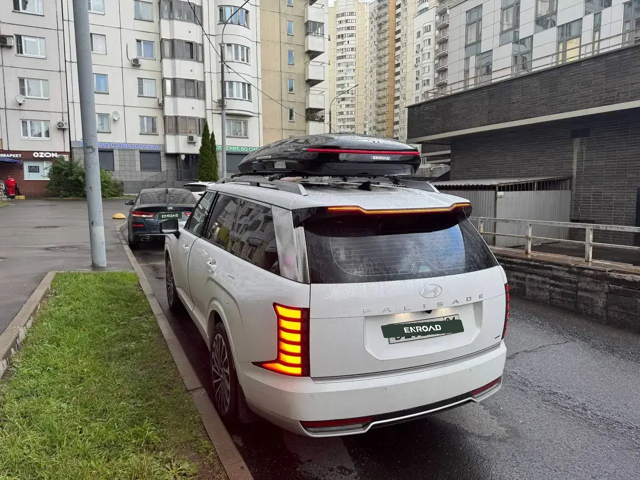 Установка автобокса ENROAD на Hyundai Palisade в магазине ES-AUTO