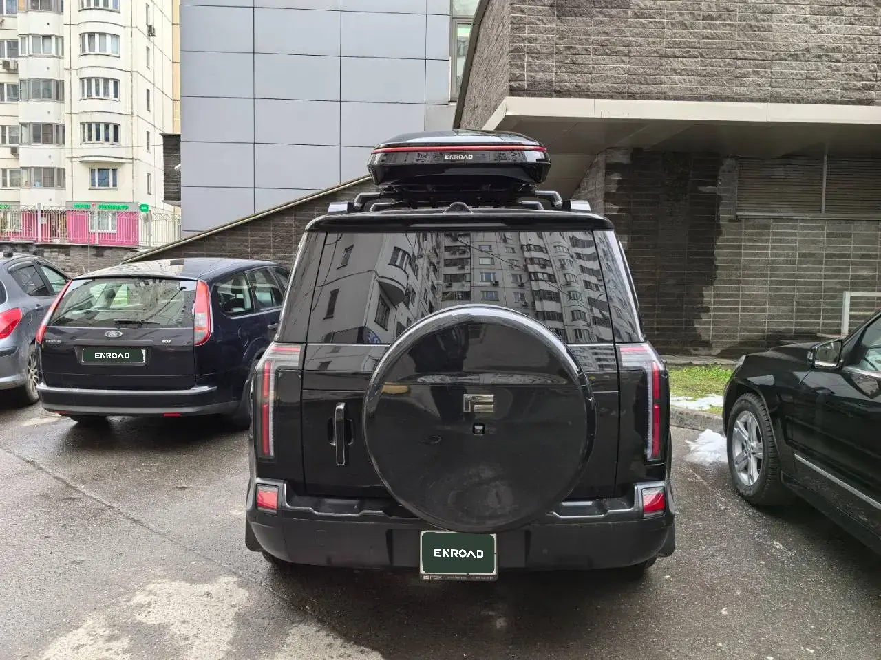 Установка автобокса ENROAD на ROX 01 в магазине ES-AUTO